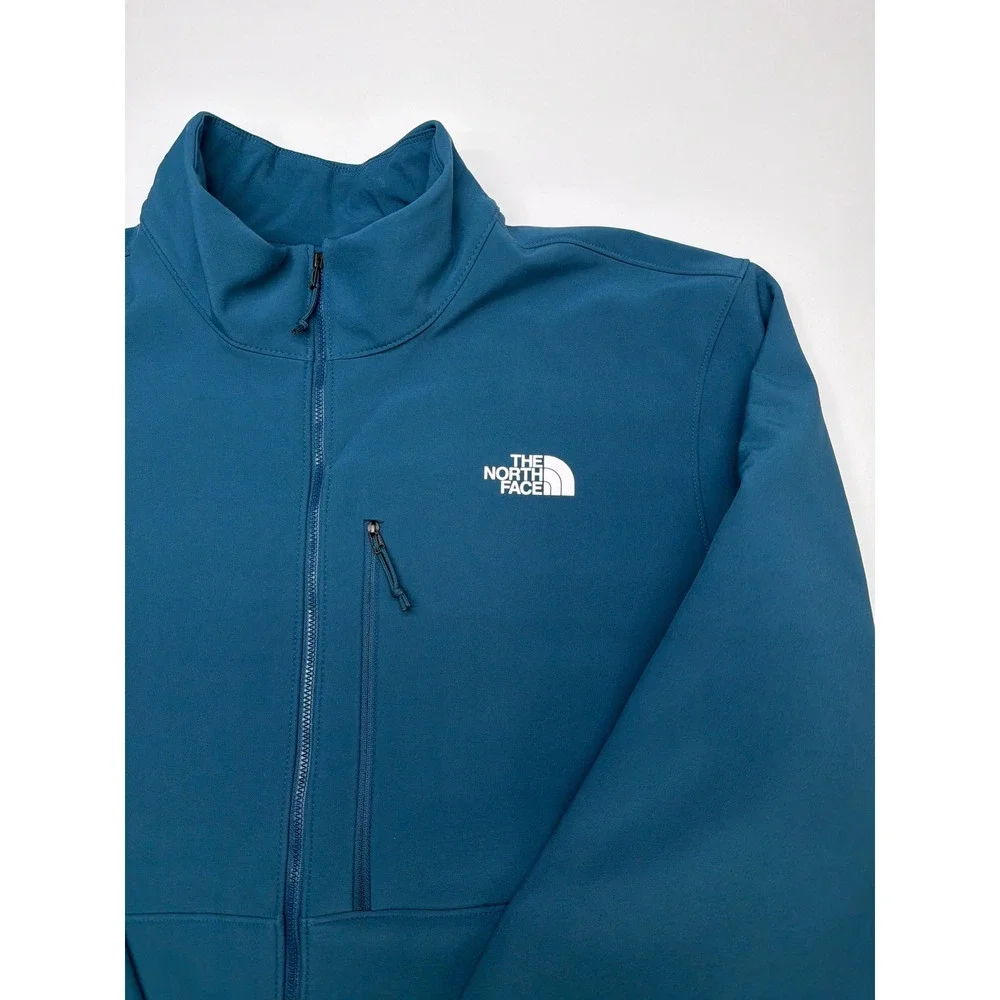 The North Face Mens XXL Windwall Soft Shell Jacket‎ Blue Moonlight Petrol